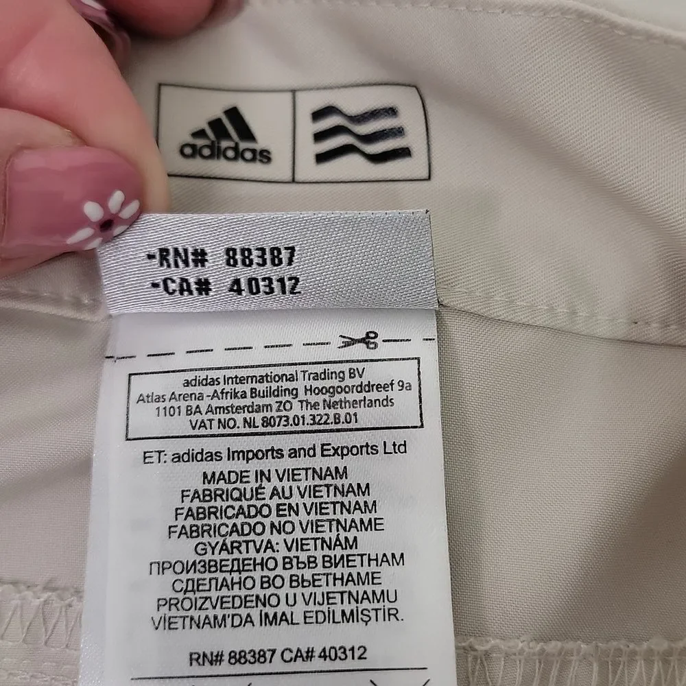 Adidas. Climalite. Performance Pant. Golf Pants. Sporty. Size 36X34. EUC